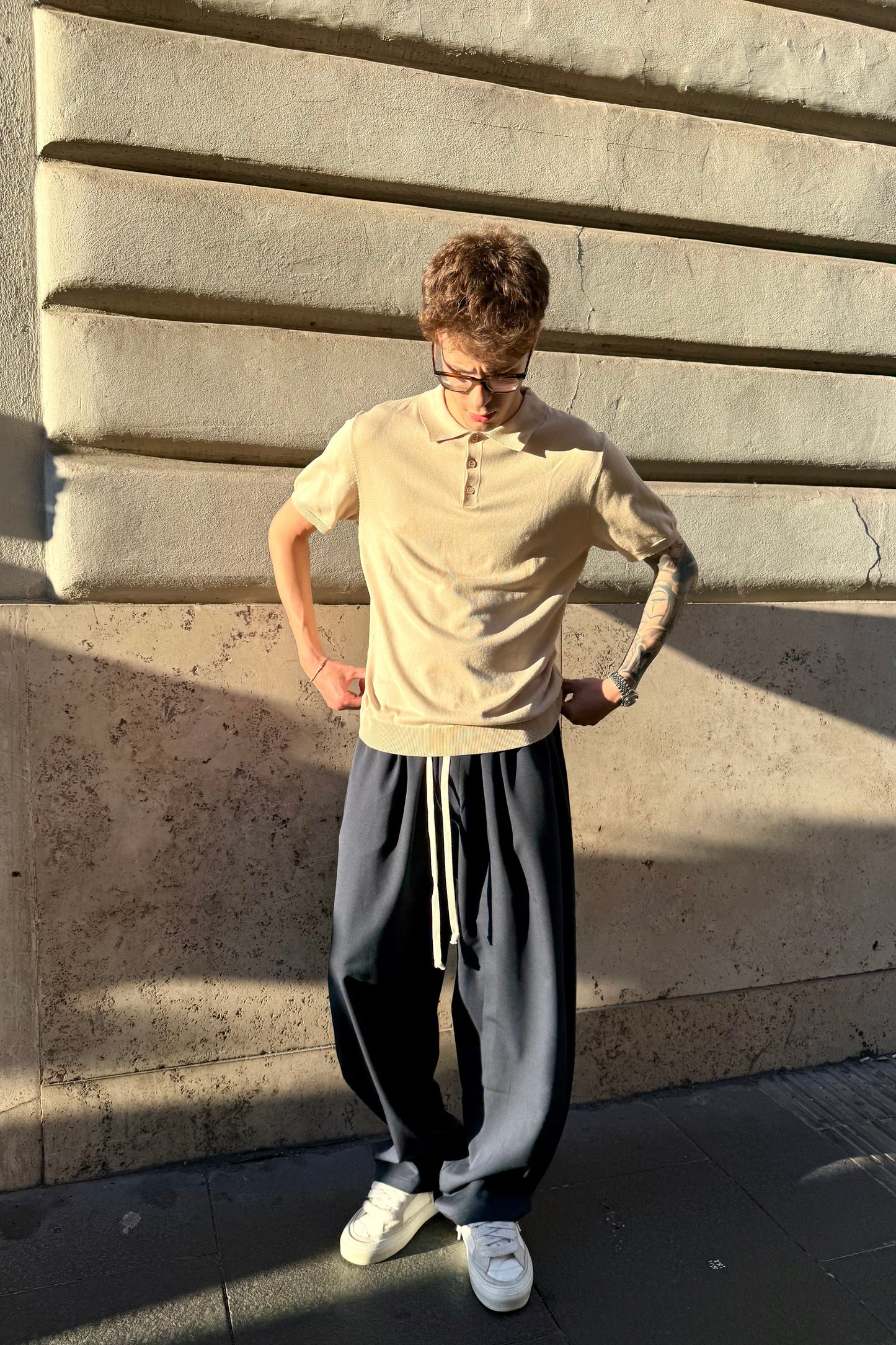 Pantalón Elegante - Azul noche