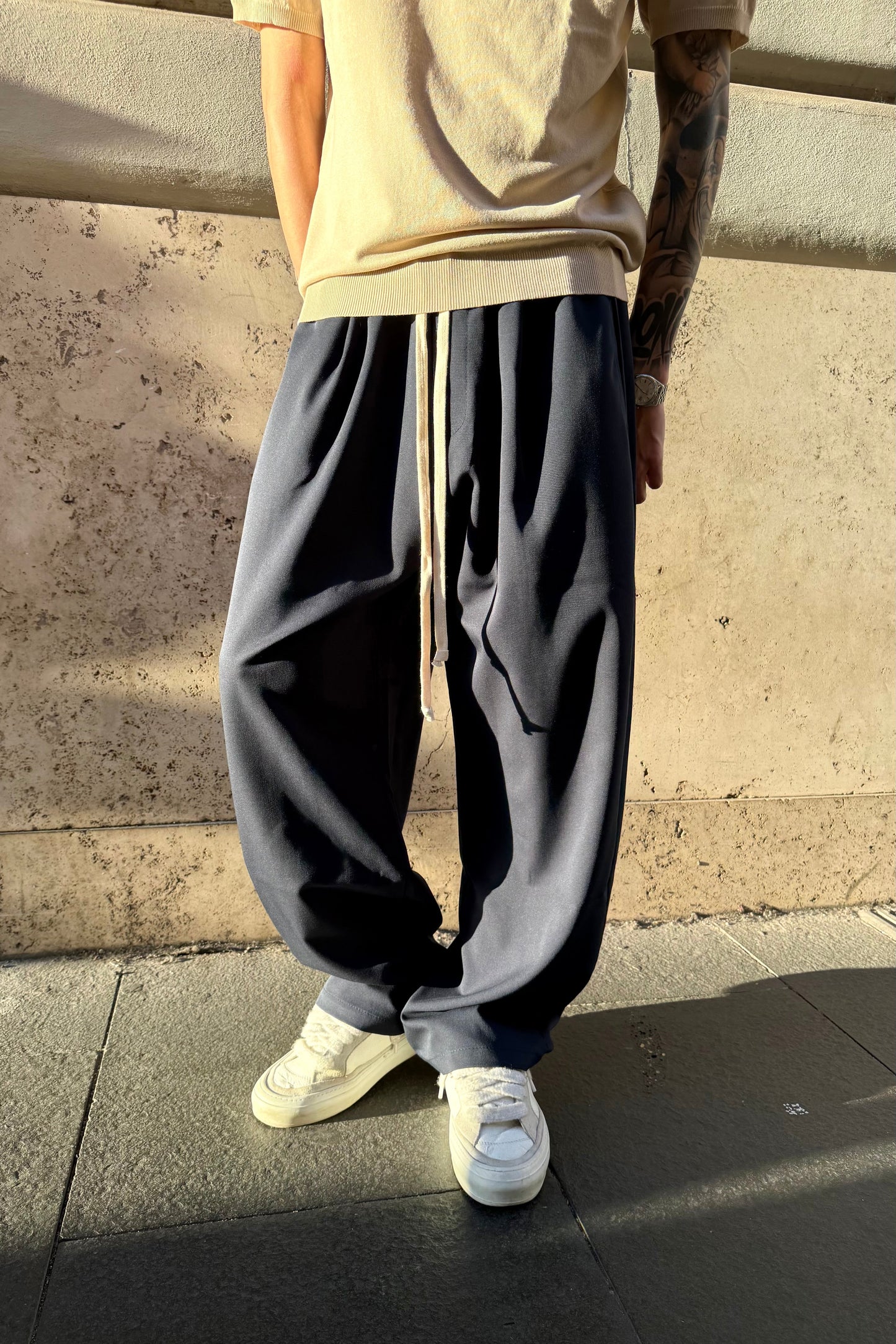 Pantalón Elegante - Azul noche