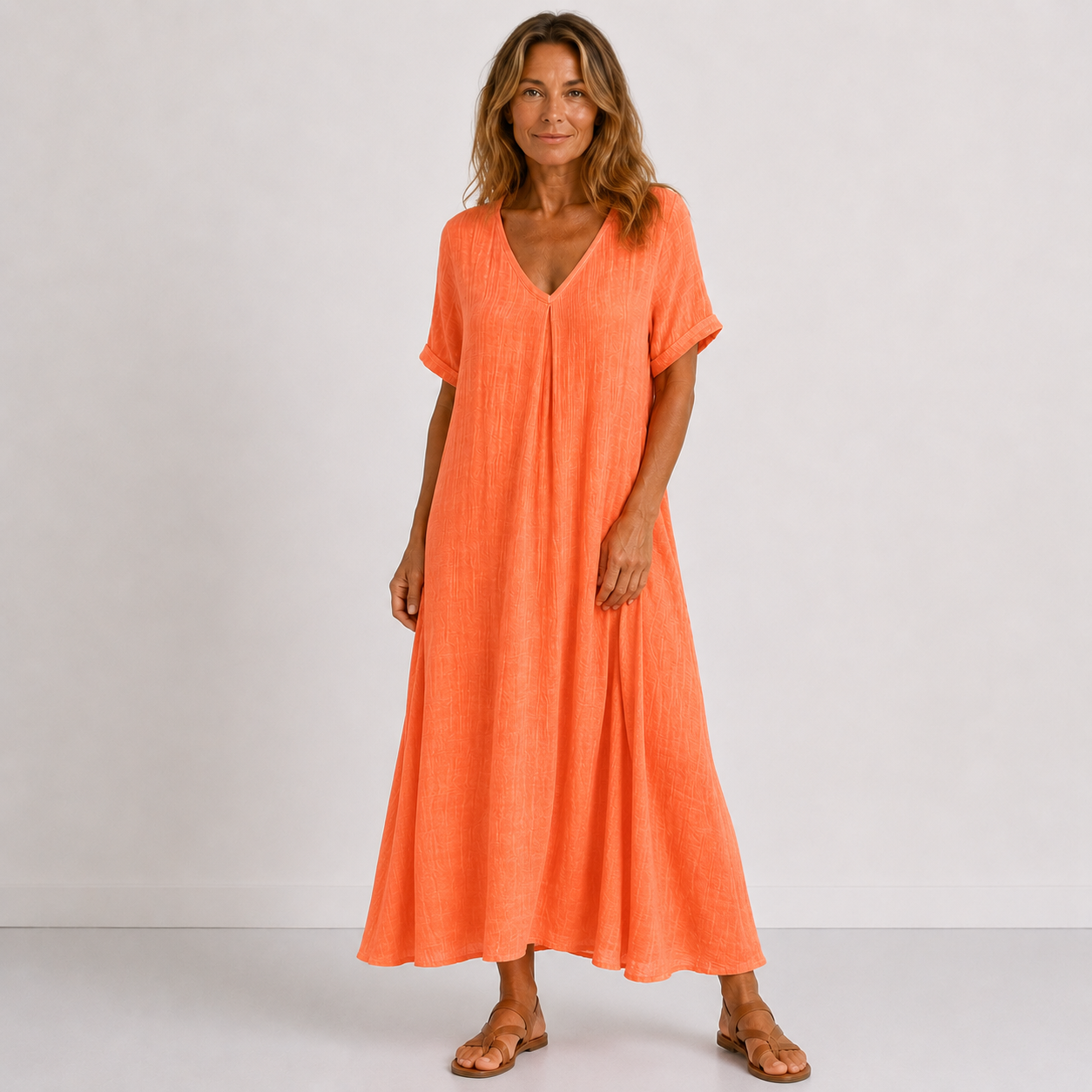 Maxi Lino - Vestido