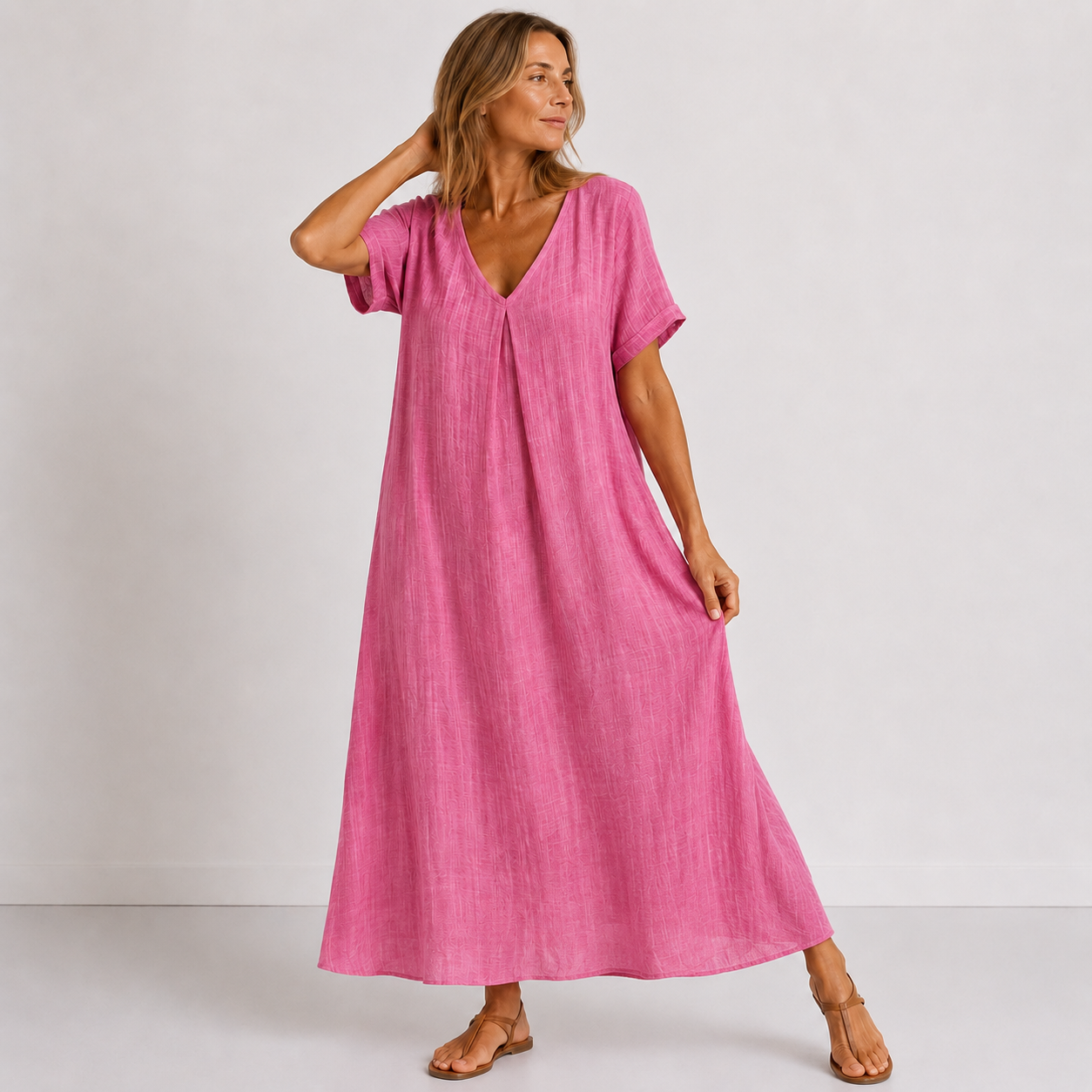 Maxi Lino - Vestido
