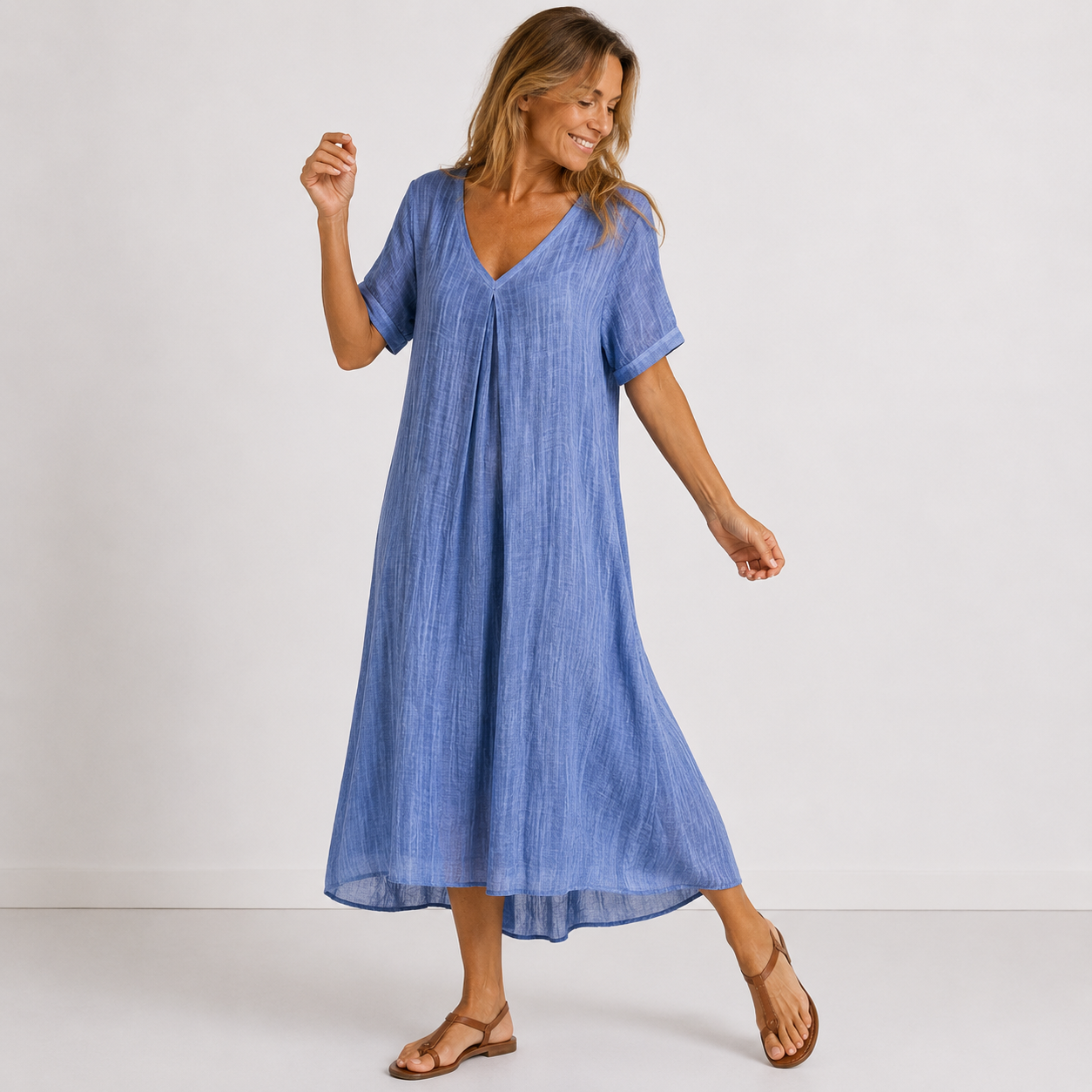 Maxi Lino - Vestido