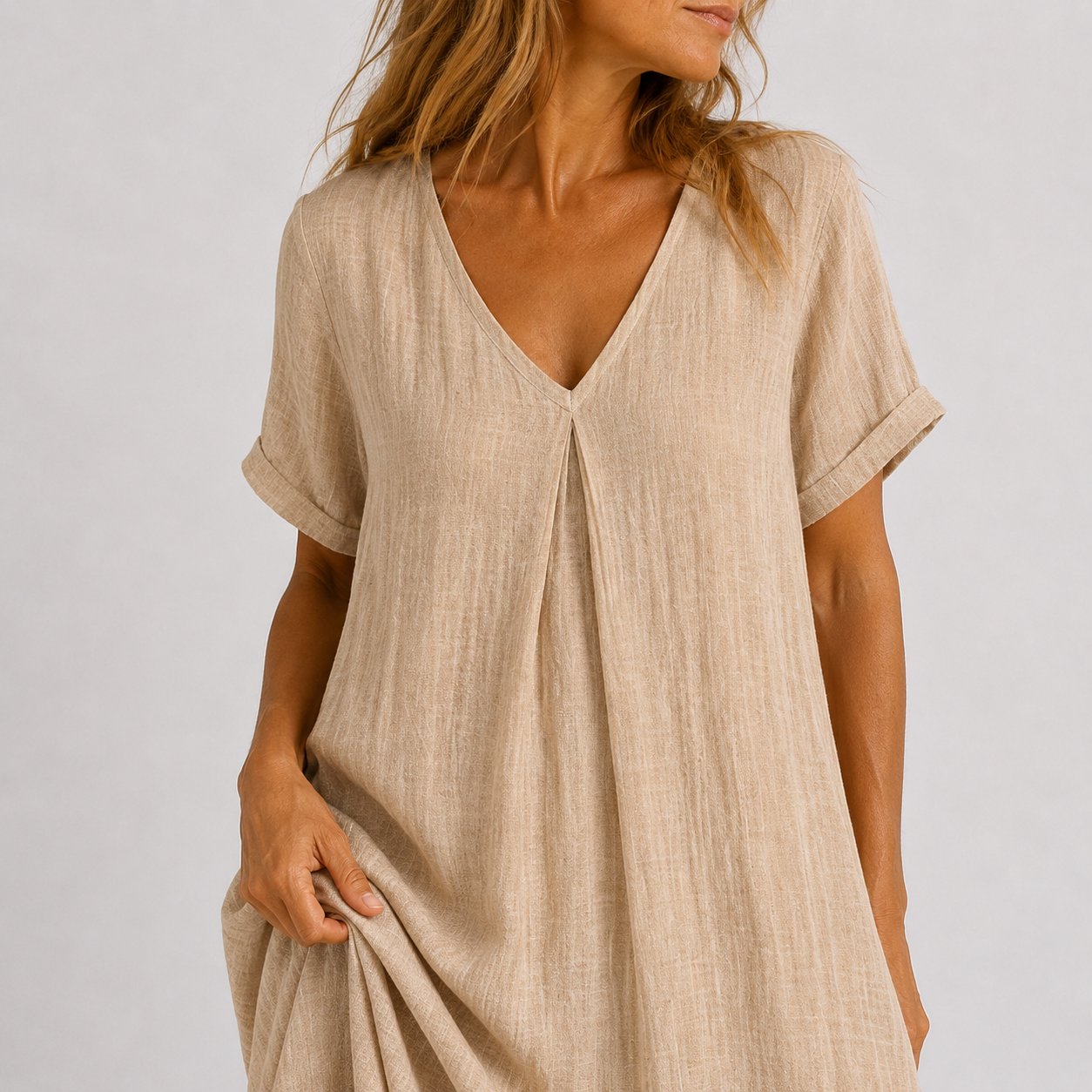 Maxi Lino - Vestido