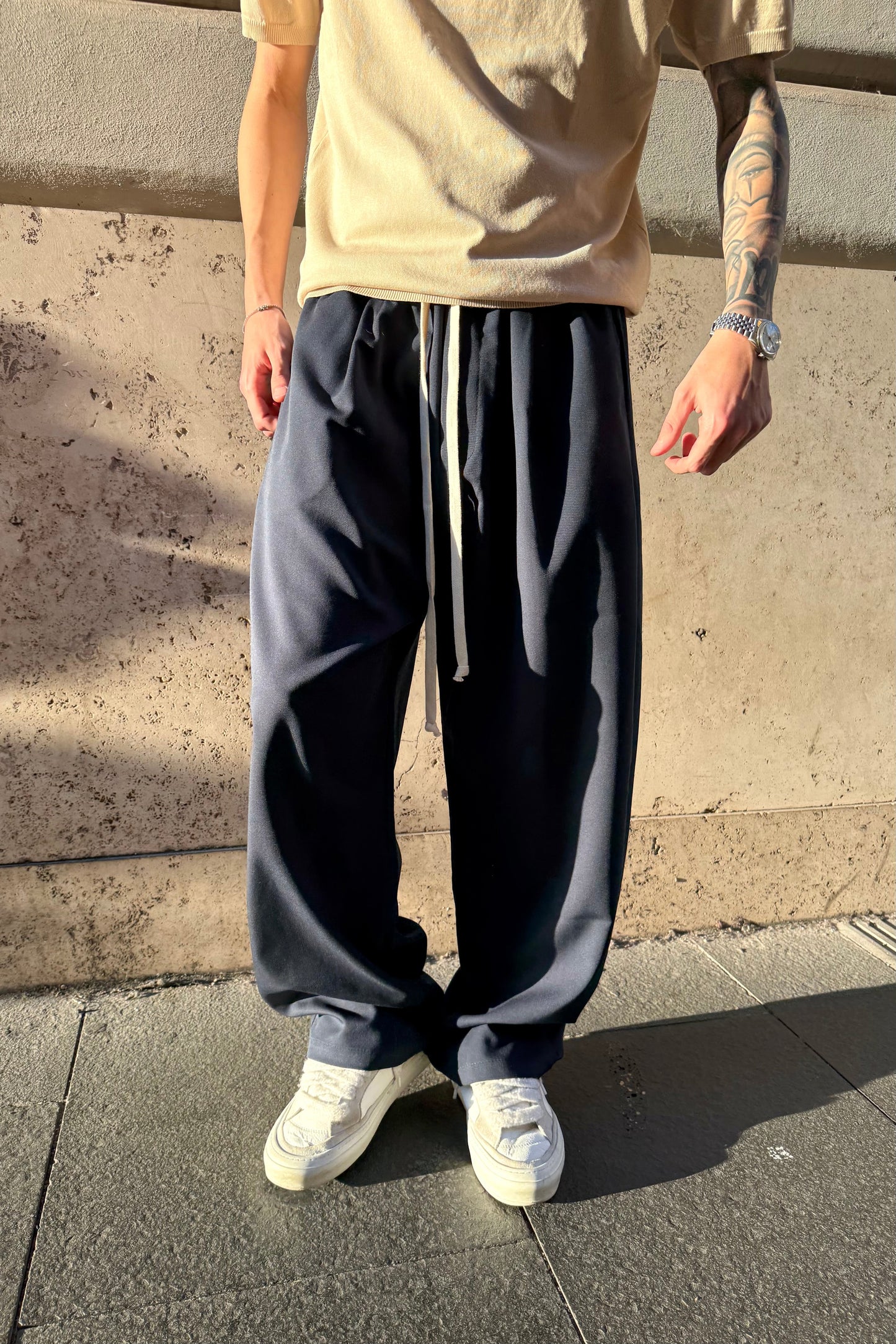 Pantalón Elegante - Azul noche